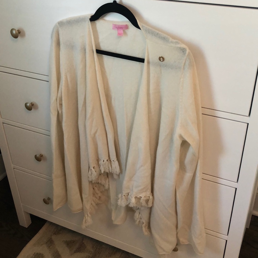 Lilly Pulitzer Cashmere Sweater size XL